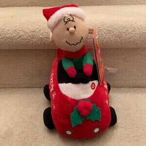 Peanuts Charlie Brown Speedster Wobbler Animated Musical Car by Gemmy